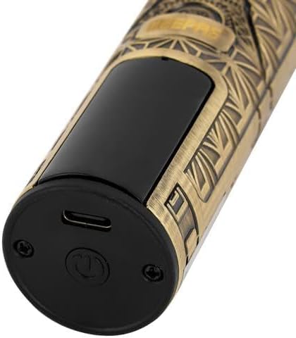 Geepas Digital Hair Clipper Scalp-Safe, LCD, Li-ion, Gold & Black