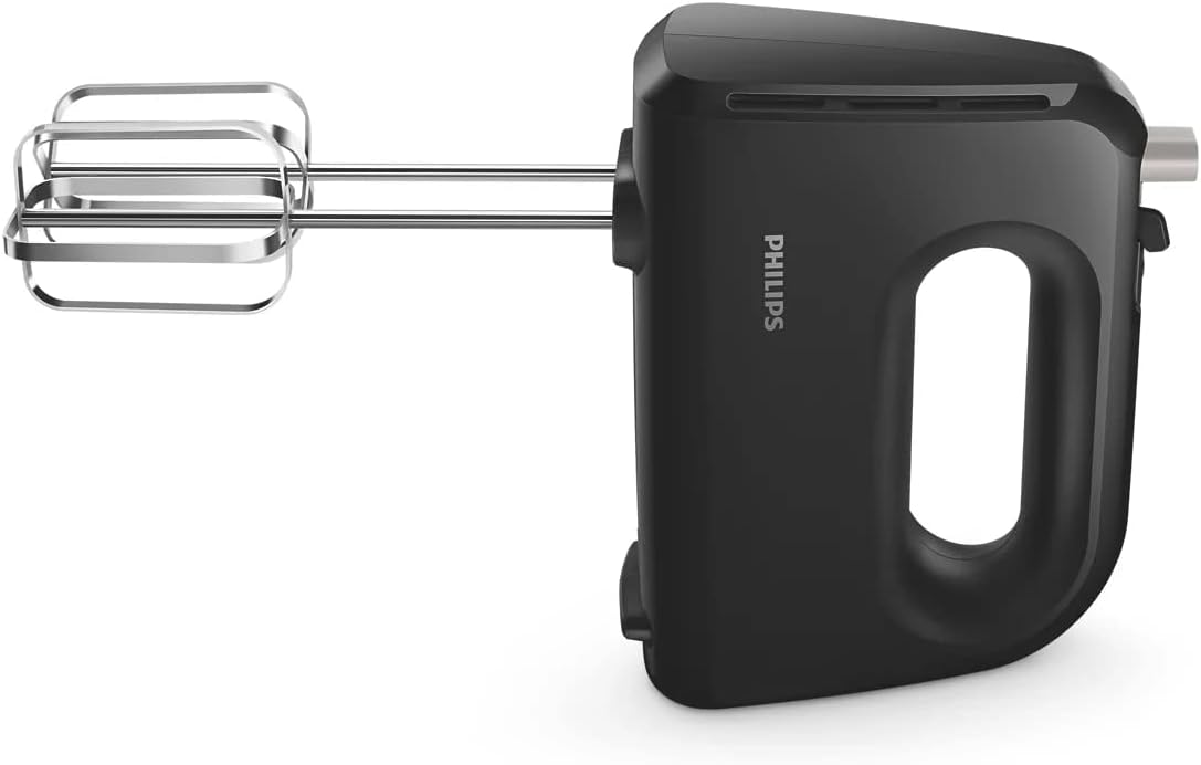 Philips Daily Collection Hand Mixer, 280W | HR3704/11 - Black