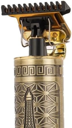 Geepas Digital Hair Clipper Scalp-Safe, LCD, Li-ion, Gold & Black