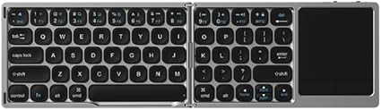 Wiwu Foldable Keyboard Steel with Touch Pad | Gray