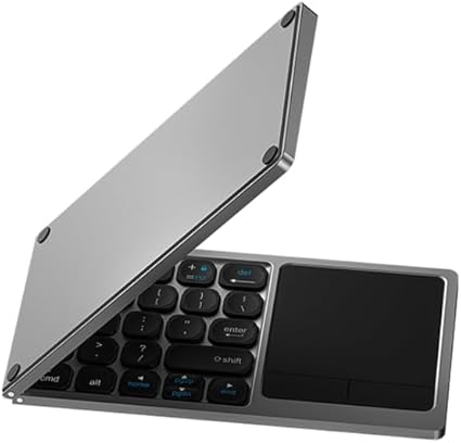 Wiwu Foldable Keyboard Steel with Touch Pad | Gray