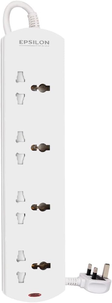 Epsilon 4 way Extension socket 3M