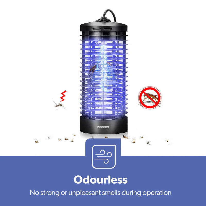 Geepas Electric Insect Killer 6W | UV Mosquito & Fly Trap, Chemical-Free & Safe