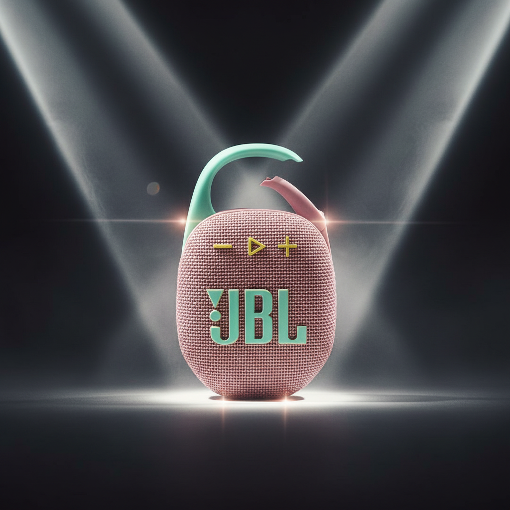 JBL Clip 5 Wireless Portable Speaker | Pink