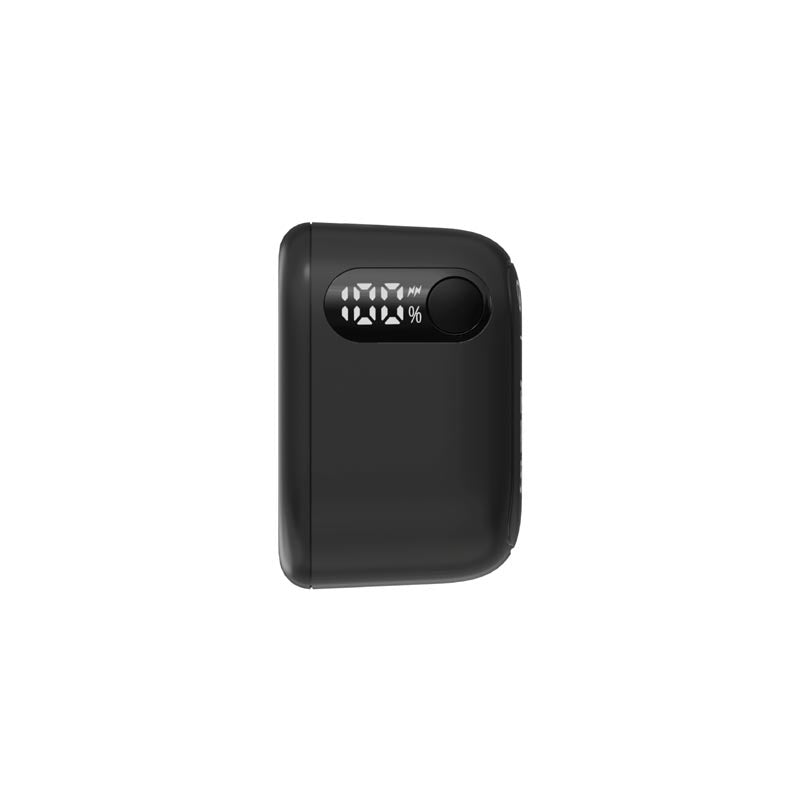 Momax 1-Power Mini 5000mAh Bulit-in foldable USB-C Battery pack | Black