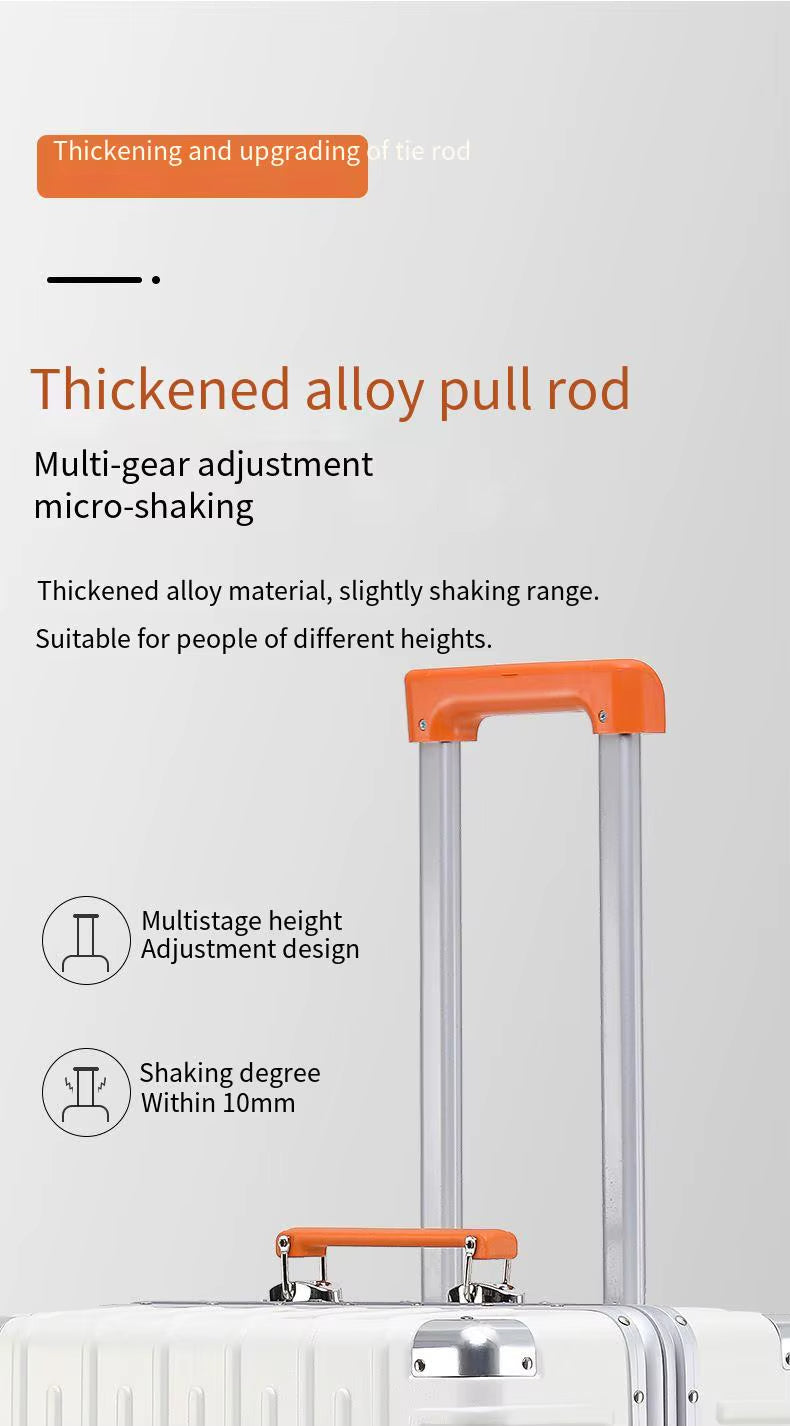 Trolly ABS Suitcase 4 Wheels 20 Inch | Purple