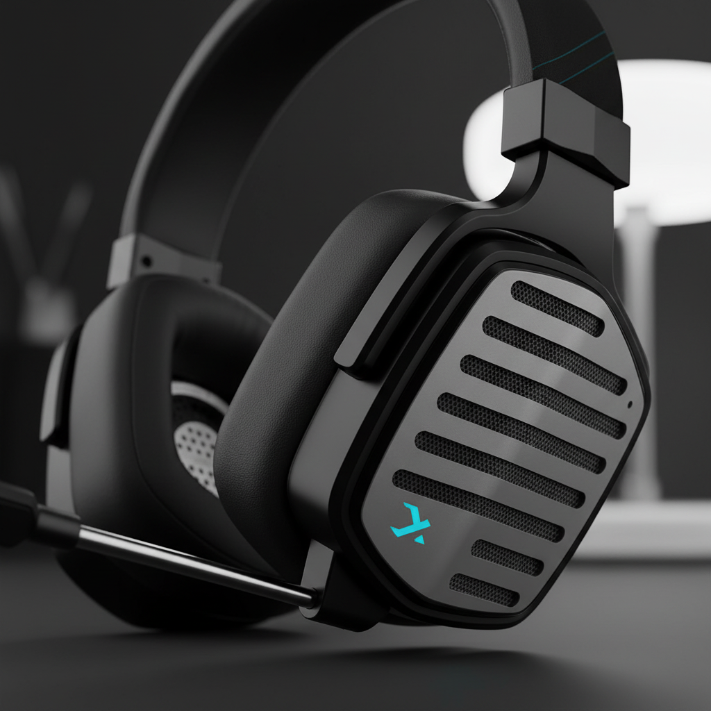 XIBERIA Wireless Headphone Gaming Headset with Base Station