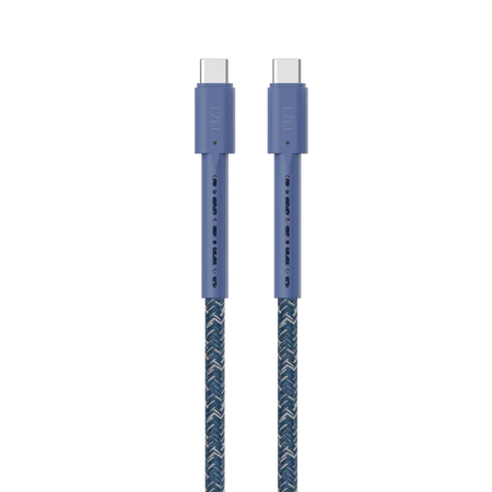 LZEL Celeris Charge CXC Braided USB-C to USB-C Cable, 480Mbps, 240W, 1m