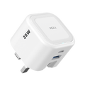 Asli  Global Primevolt 35 Gan Dual Port Usb-A & Usb-C Fast Charger | White