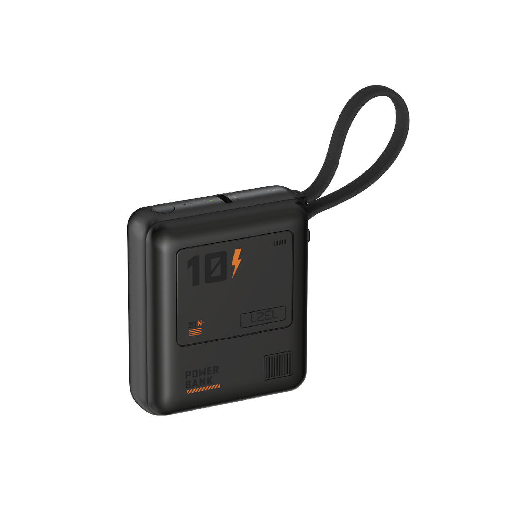 LZEL Zenoflex Surge10 10000Mah 20W Max Pd Power Bank Supports Type-C | Black