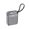 90 Percent Primvolt Sync 22.5W Dual Built-In Cables Power Bank Powerdelivery Qc 3.0 | Usb-C & Lightning | Gray