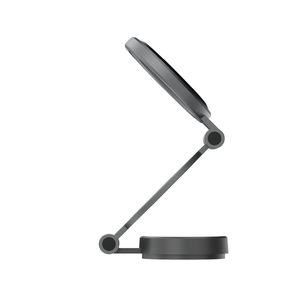 LZEL 360Â° Magnetic Suction Phone Holder Three-Axis Adjustable Angle | Robust Magnetic Grip | Black