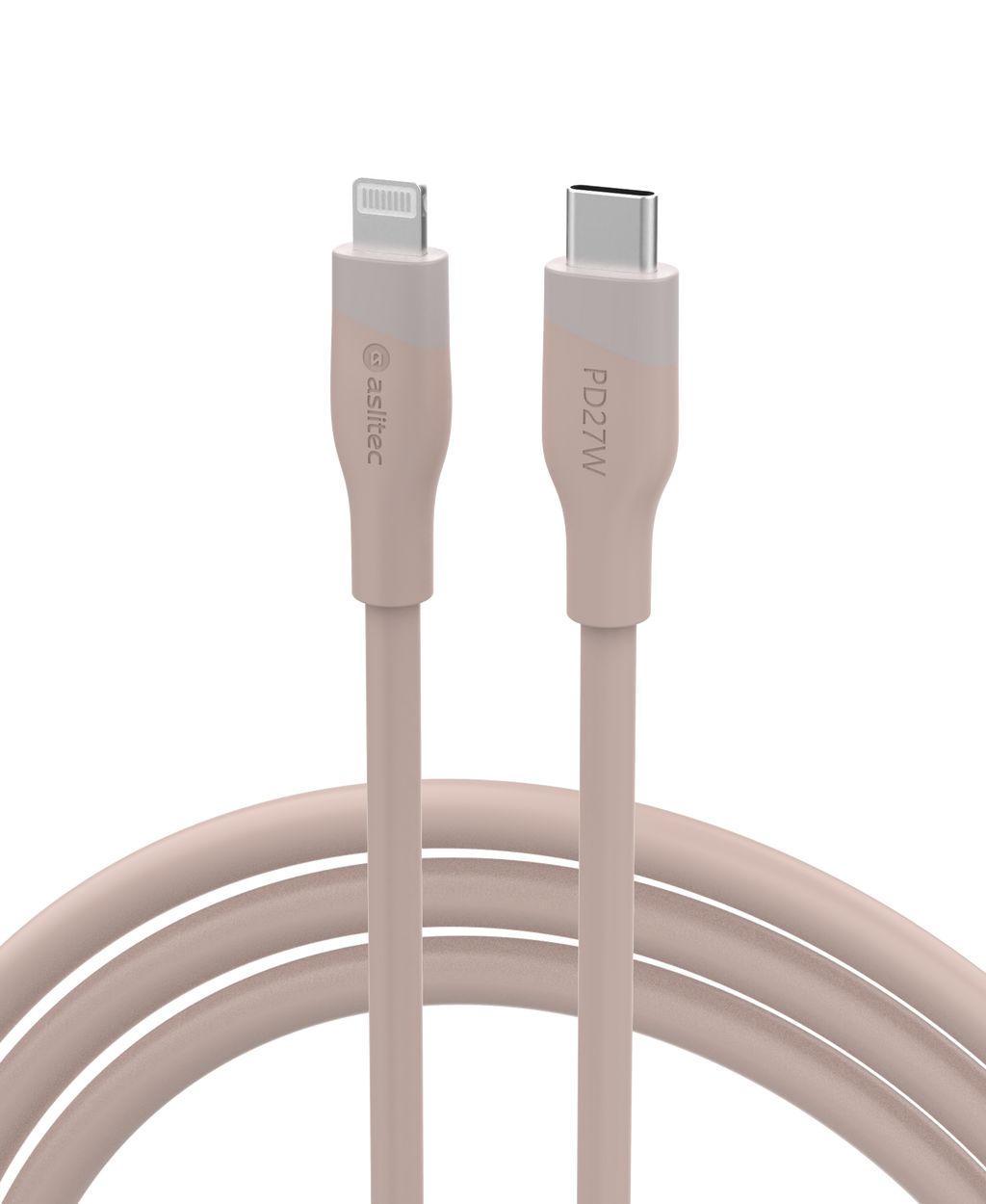 aslitec SILICORECHARGE SYNC Fast Charging & Data Cable â USB-C to Lightning