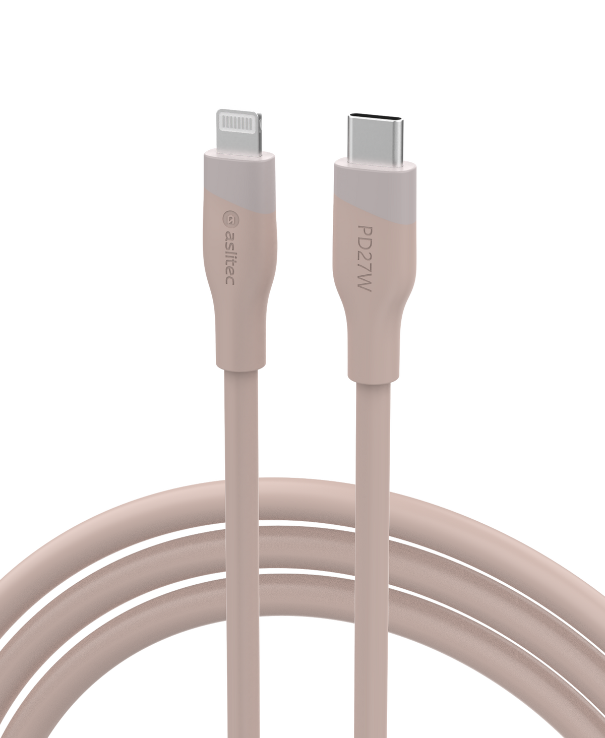 aslitec SILICORECHARGE SYNC Fast Charging & Data Cable â USB-C to Lightning