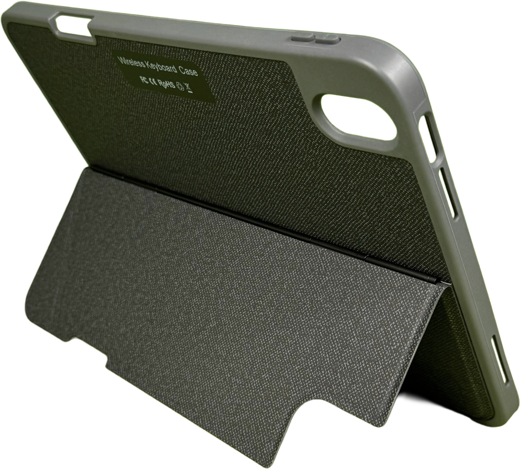 LZEL ZenKey Neura Series Smart Keyboard Case for iPad 10.9â€ & 11â€ (A16) 2025 | Black
