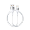 90 Percent Voltline 90 Series USB-A to Lightning Silicone Cable 1M | White