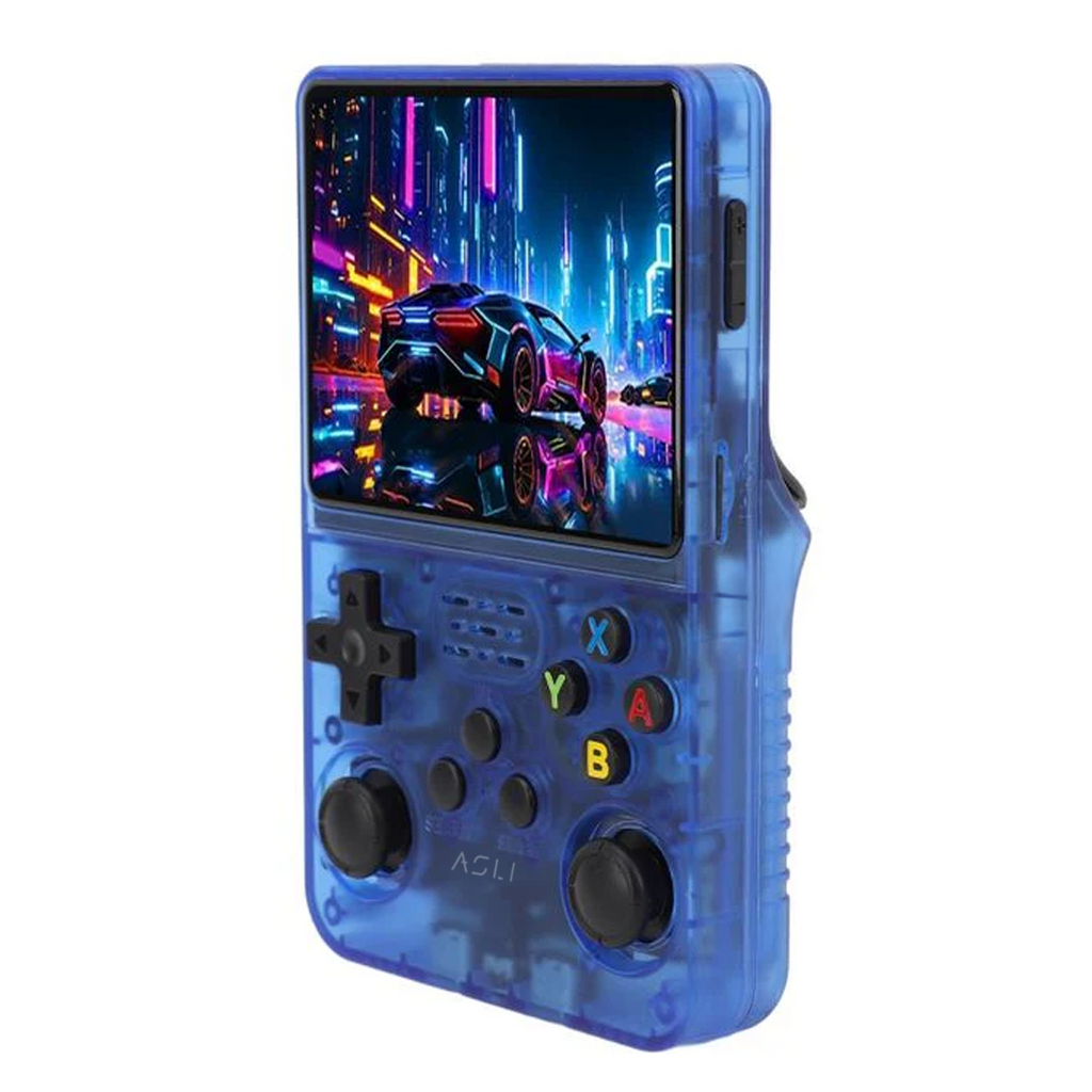 Asli Global Xretro Engine 3.5 Xretro Handheld Game Console With Linux System 128GB | Blue