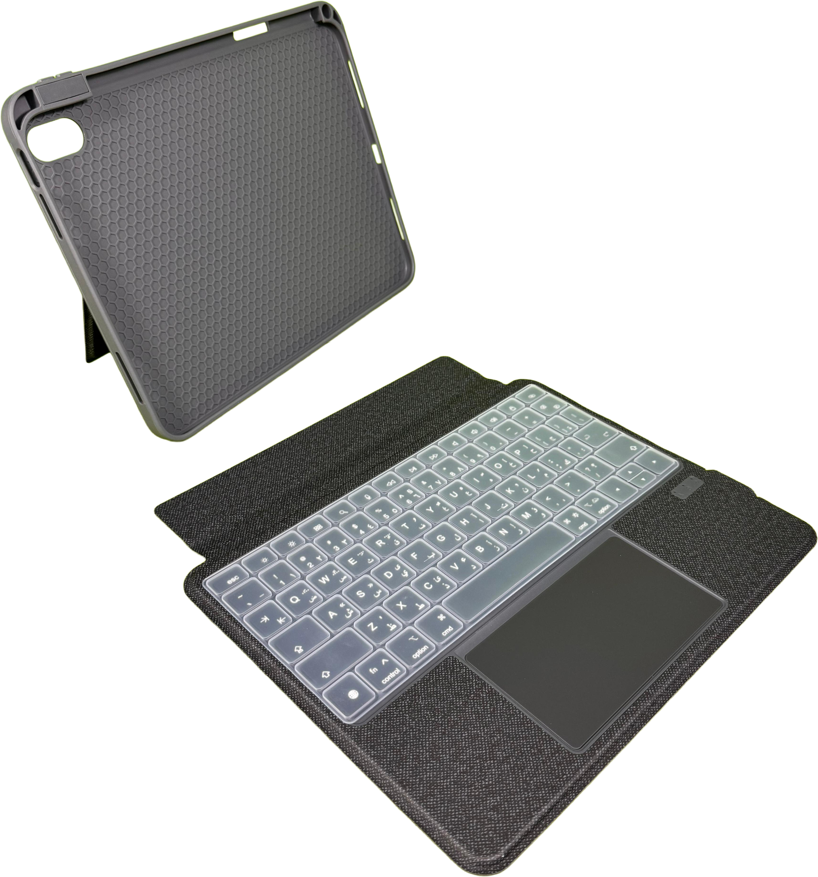 LZEL ZenKey Neura Series Smart Keyboard Case for iPad 10.9â€ & 11â€ (A16) 2025 | Black