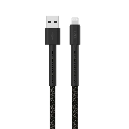 LZEL Celeris Charge AXL Braided USB-A to Lightning Cable, 480Mbps, 15W Max, 2m