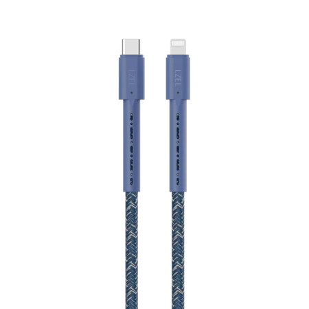 LZEL Celeris Charge CXL Braided USB-C to Lightning Cable, 480Mbps, 60W Max, 2m