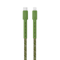 LZEL Celeris Charge CXL Braided USB-C to Lightning Cable, 480Mbps, 60W Max, 2m | Green