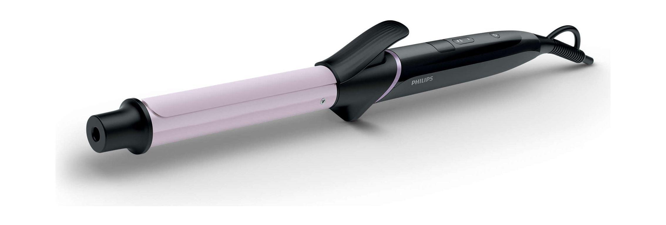 Philips StyleCare Hair Curler with Tourmaline Ceramic Coating, 8 Digital Heat Settings, 25mm Medium Barrel | Black