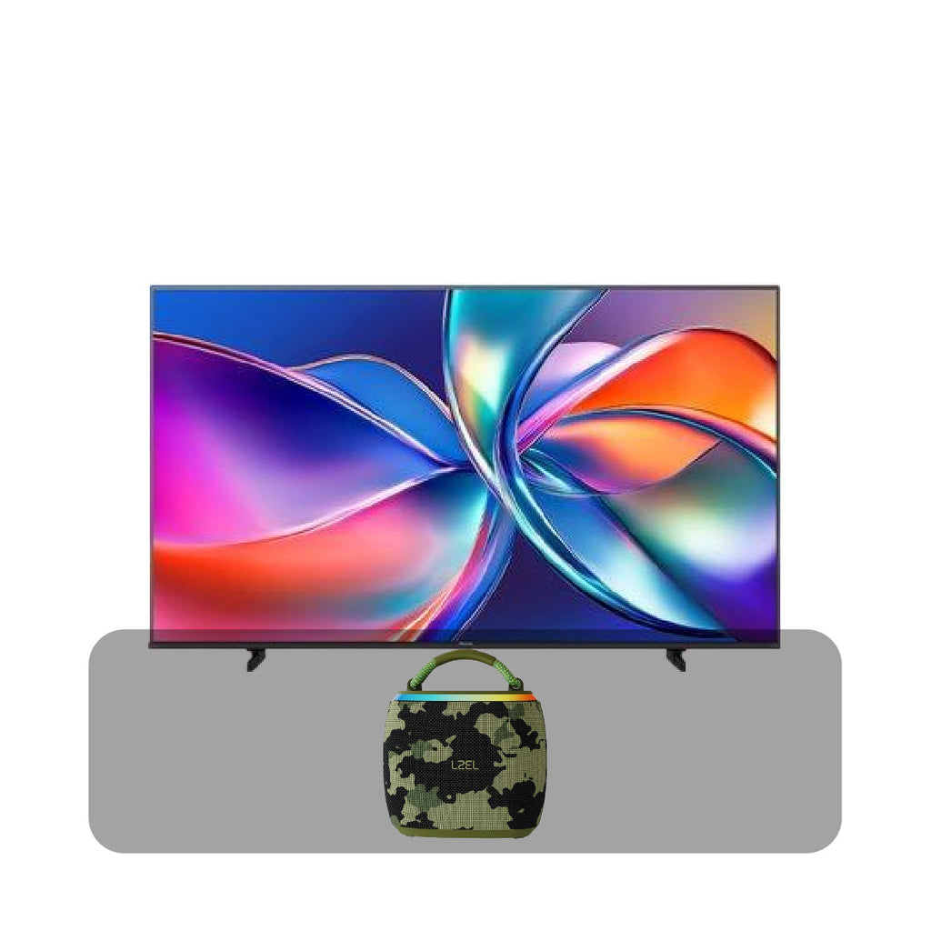Hisense 50” QLED 4K HDR Smart TV + Bundle Offer | Black