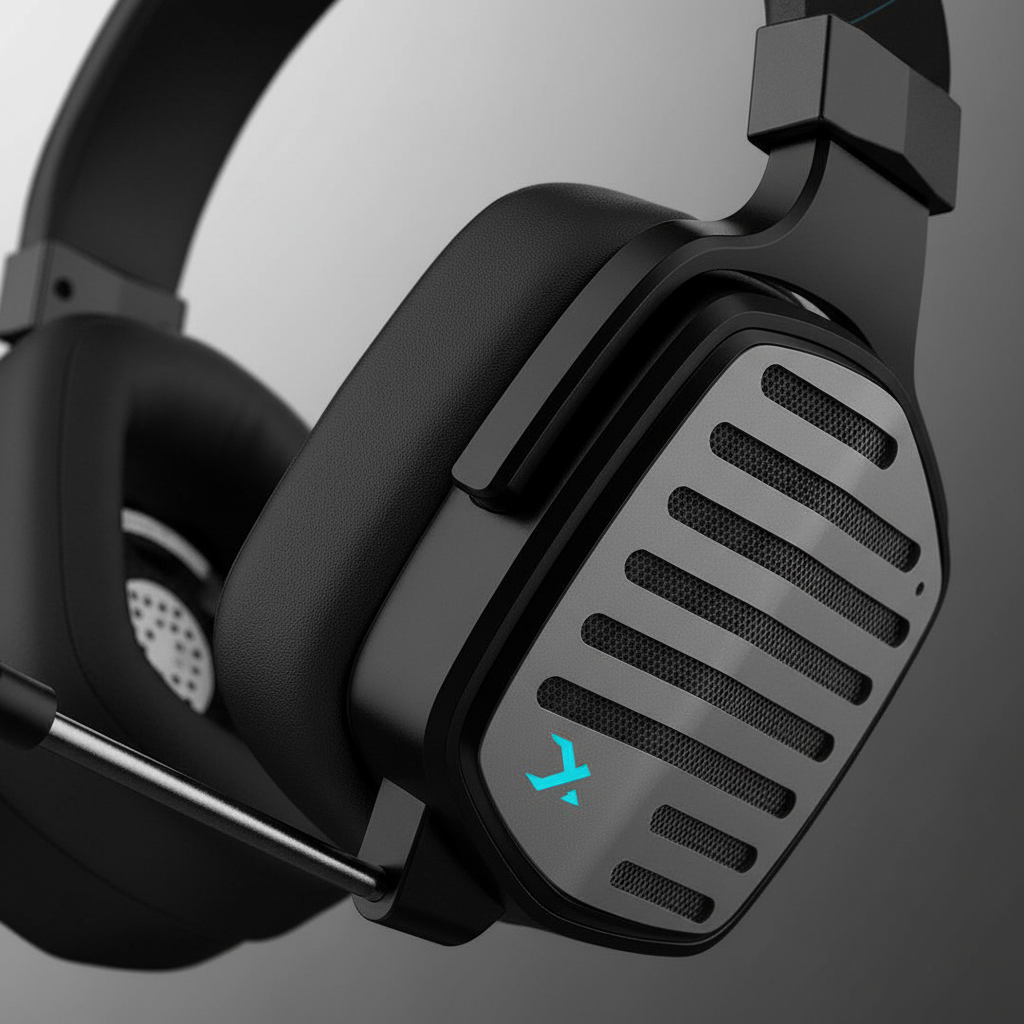 XIBERIA Wireless Headphone Gaming Headset with Base Station