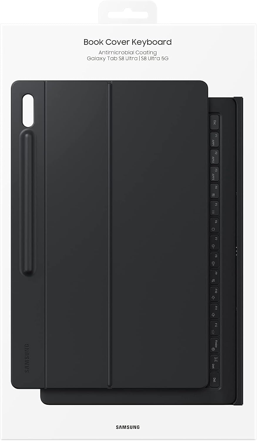 Samsung Galaxy Tab S8 Ultra Book Cover Keyboard | Black