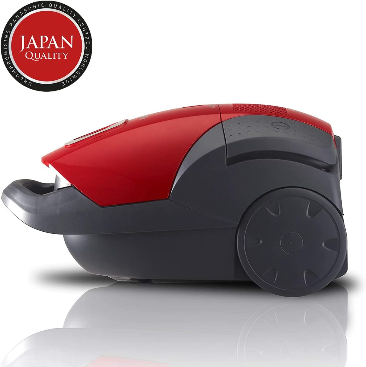 Panasonic Vacuum Cleaner 1400W, 4 L Dust Bag Capacity (MC-CG521R747) | Red/Black