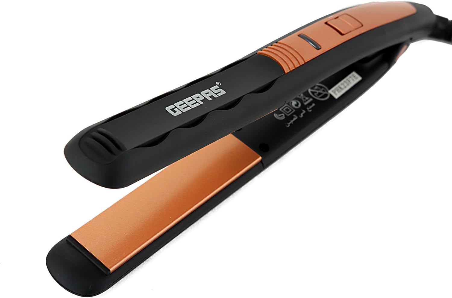 Geepas Ceramic Hair Straightener â€“ Rose Gold