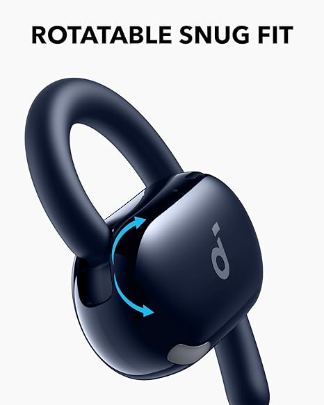 Anker Soundcore V20i Open-Ear Wireless Earbuds with Rotatable Snug Fit | Blue