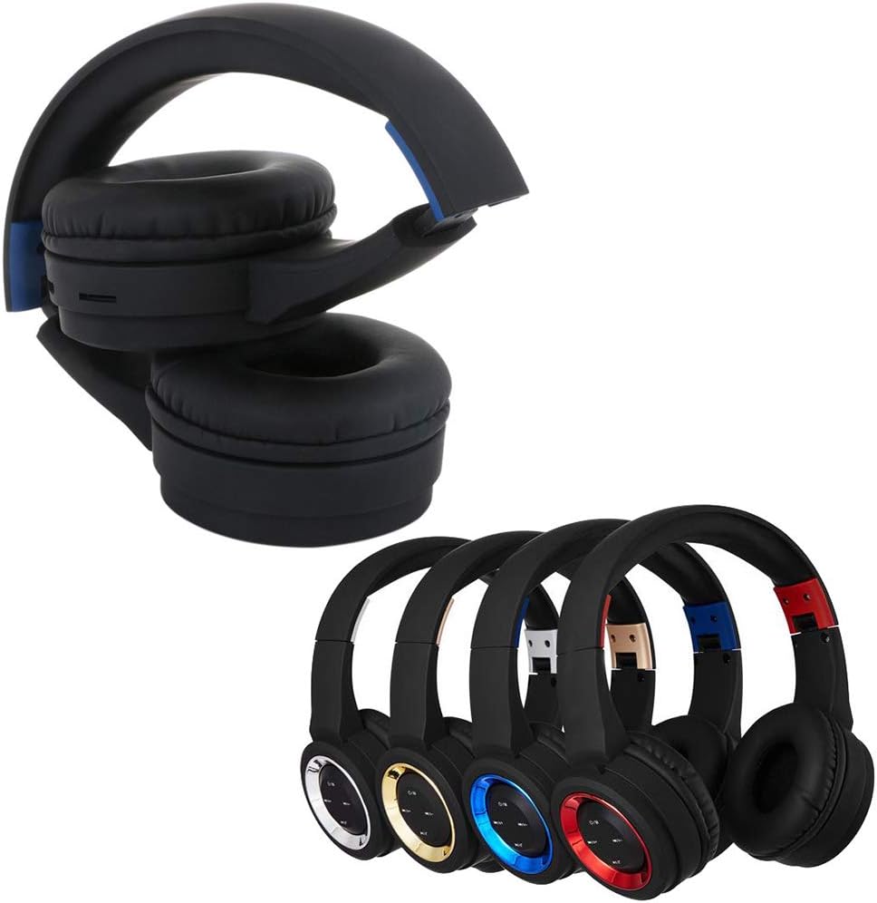 Wireless Headphone Rechargeable Ear Cup Noise Reduction