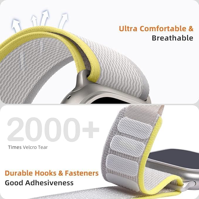 Apple Watch Band 38/40/41MM | Gray / Yellow