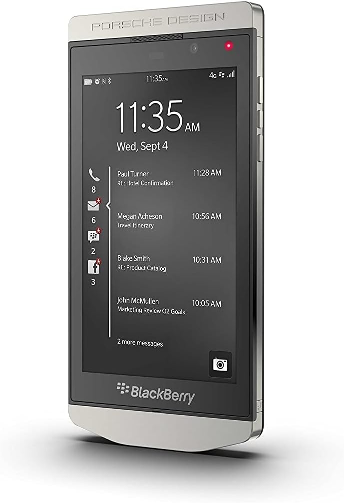 Blackberry Porsche Design P9982 + Bundle Offer | Black/Silver