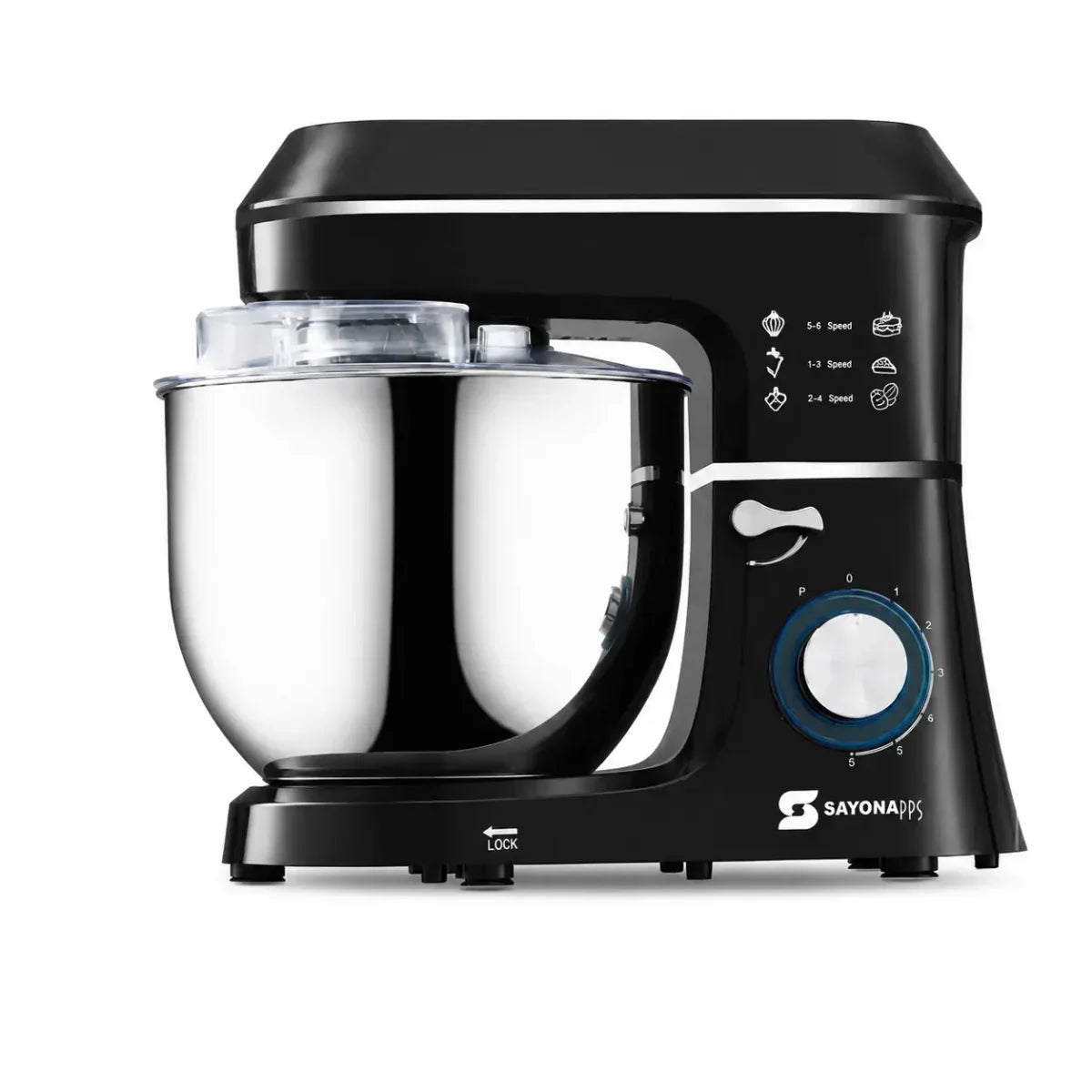 Sayona Stand Mixer PPS SSM-4701 – 7L, 1100W, 6 Speeds
