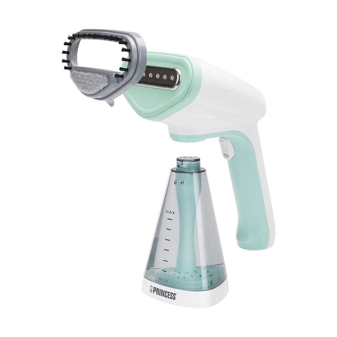Princess Handheld Garment Steamer – 1500W | Mint/White