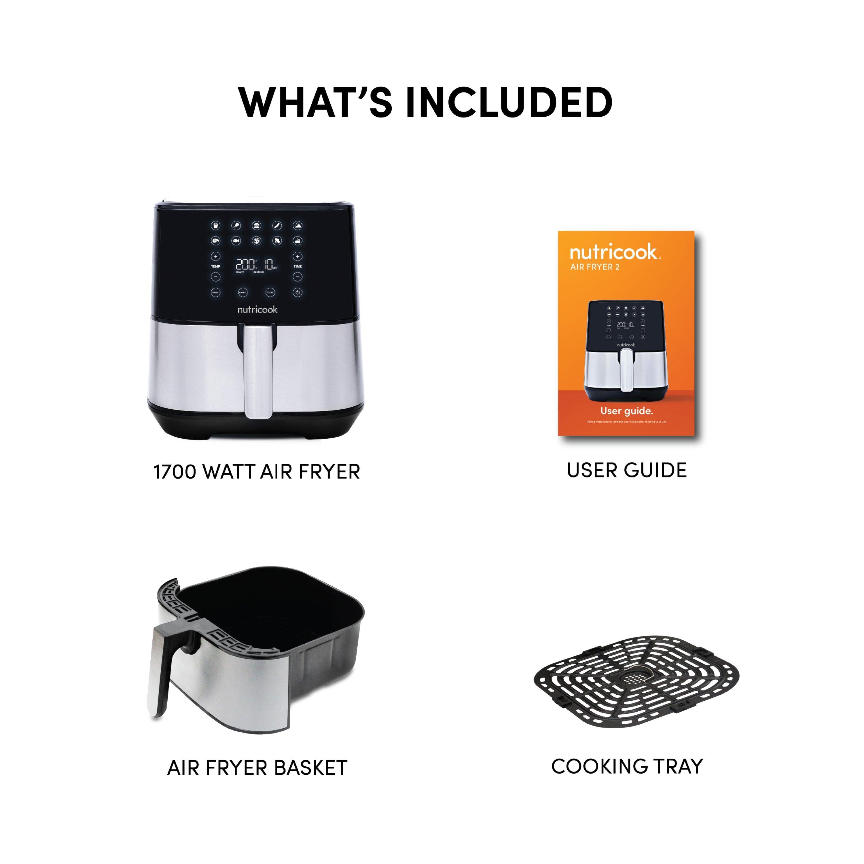 Nutricook Air Fryer, 1700W, 5.5L, NC-AF205 | Black