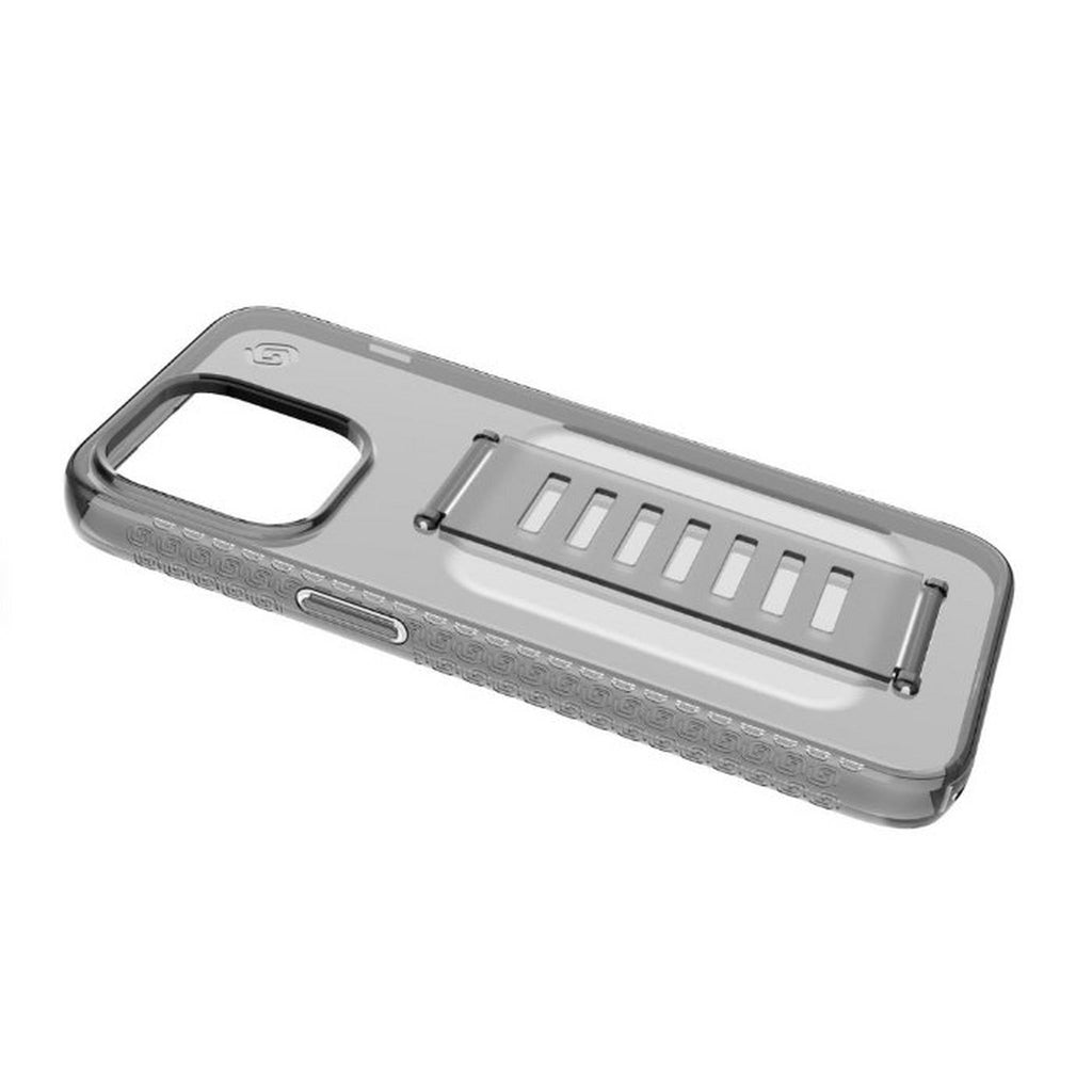 Grip2u Slim Cover For iPhone 15 Pro | Smokey