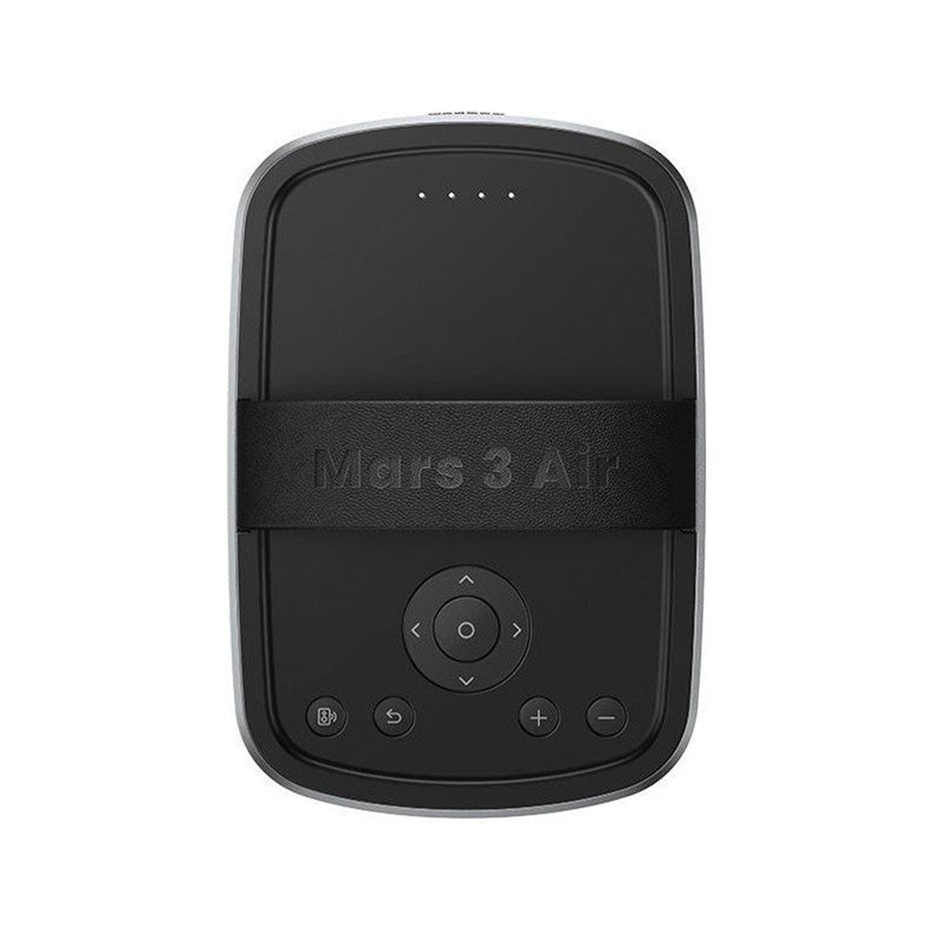 Nebula Mars 3 Air Portable 1080p Google TV Projector with Built-in Netflix, 400 ANSI Lumens & 2.5H Battery | Black