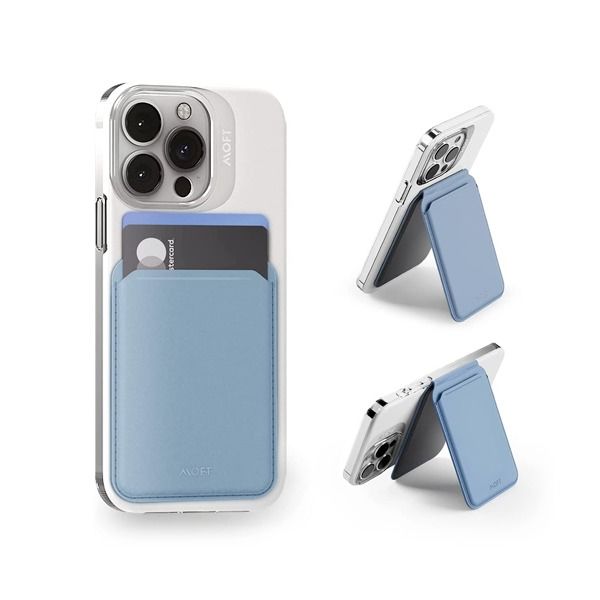 MOFT Flash Wallet & Stand - MagSafe Compatible | Blue