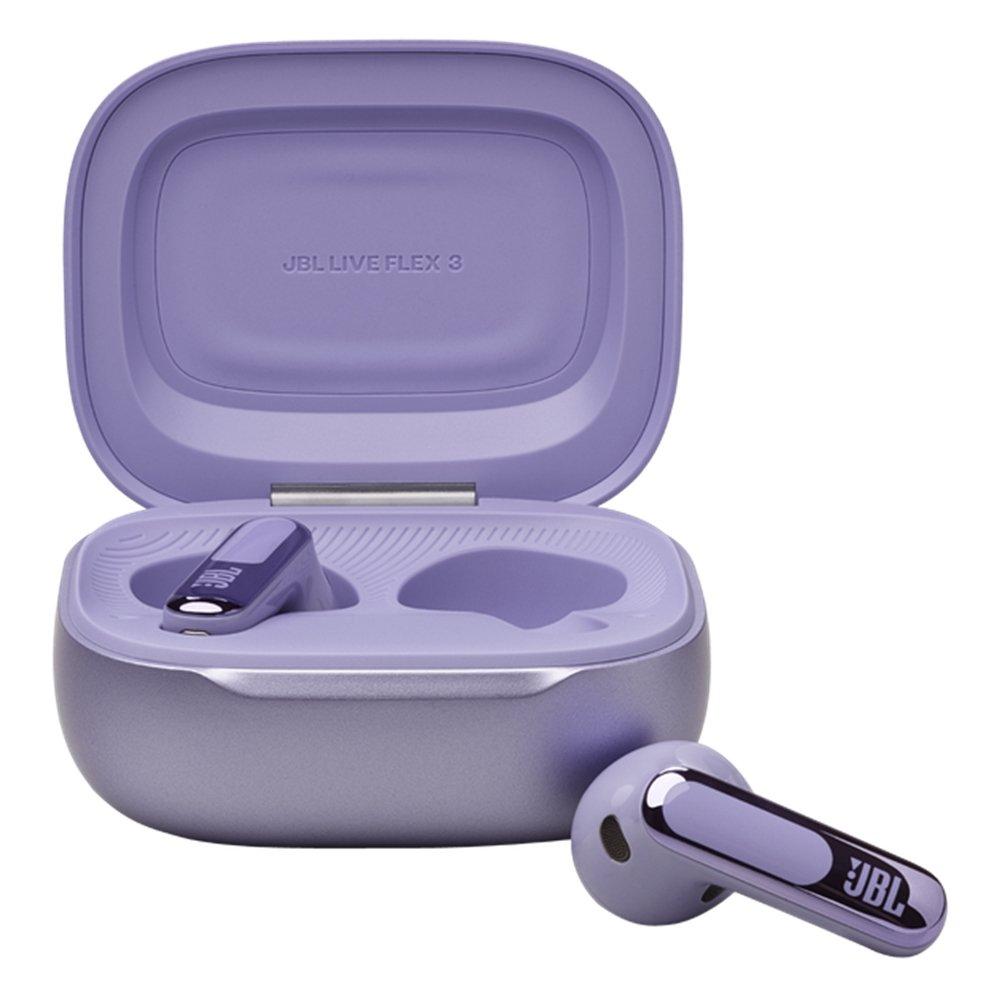 JBL Live Flex 3 True Wireless Earbuds With Display | Purple