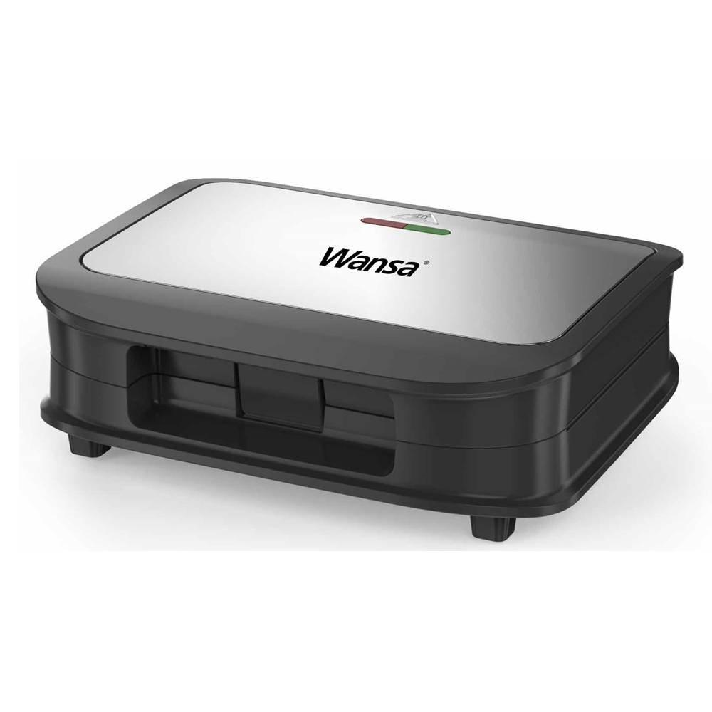 Wansa 2 Slice Sandwich Maker, 700W | Black