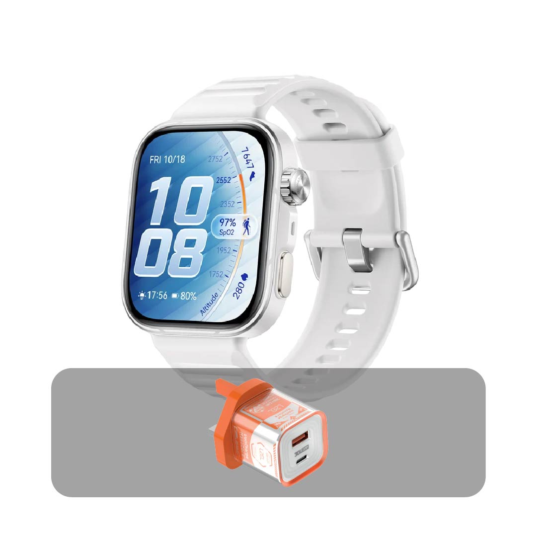 HUAWEI Watch Fit 5 Pro + Bundle Offer | White