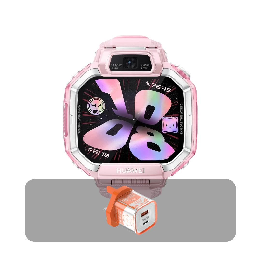 Huawei Watch Kids X1, 32GB, 13MP Rear Camera + Bundle Offer | Pink