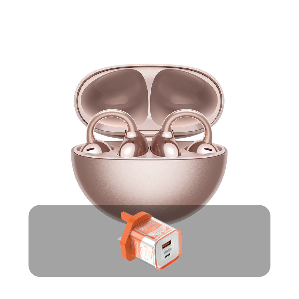 Huawei FreeClip Earbuds + Bundle Offer | Rose Gold