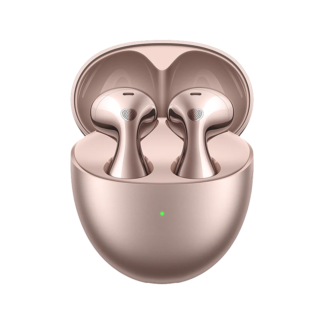 Huawei FreeBuds 6 – Truly Wireless Bluetooth Open-Fit Earbuds with Charging Case | Rose Gold