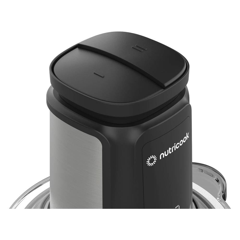 Nutricook XXL Food Chopper With 2L Glass & Stainless steel Bowl, 500W | Black
