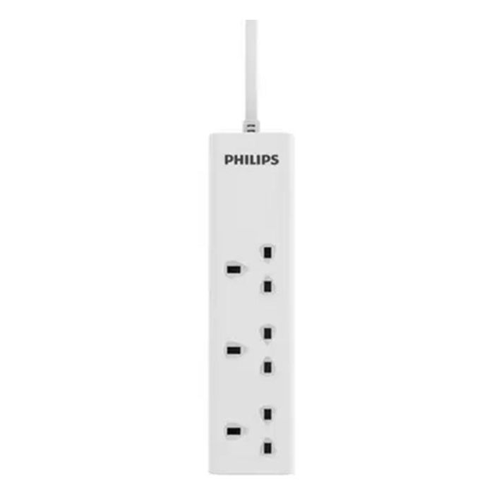 Philips 3 Socket Power Extension 3M | White