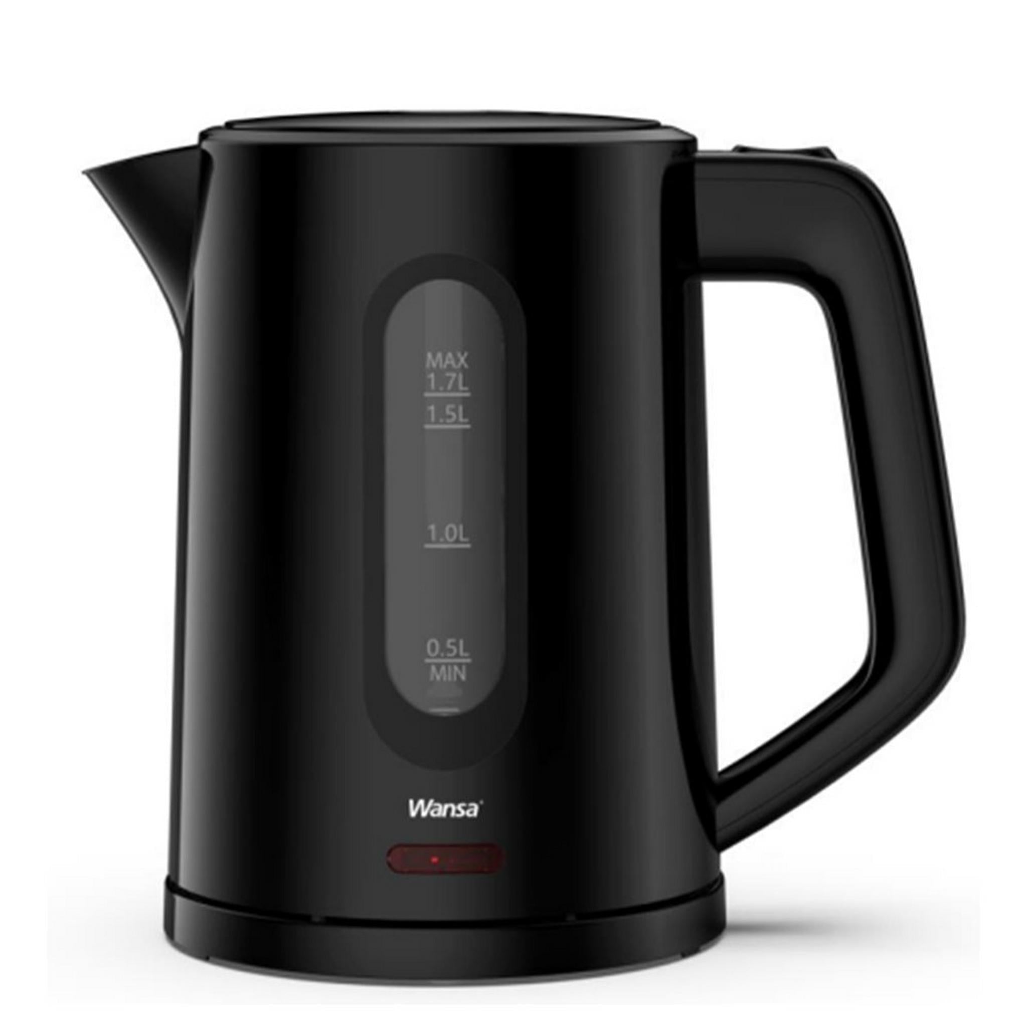 Wansa Electric Kettle 1.7L 2200W | Black
